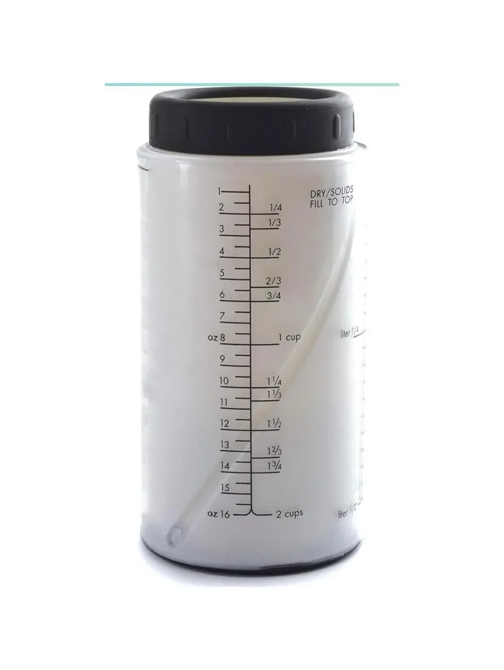 2-Cup Adjustable Measuring Cup, Twisting Kitchen Baking Tool for Liquids & Solid